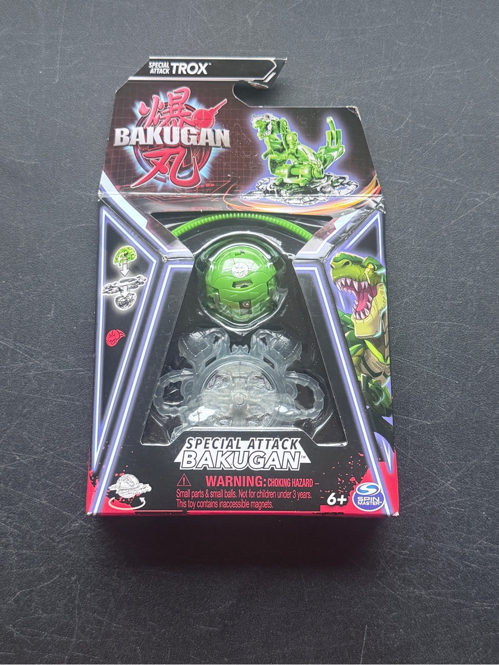 New Bakugan Special Attack Trox Green Figure | Combine & Brawl | Spin Master